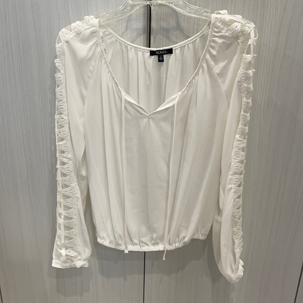 White Long Sleeve Blouse
